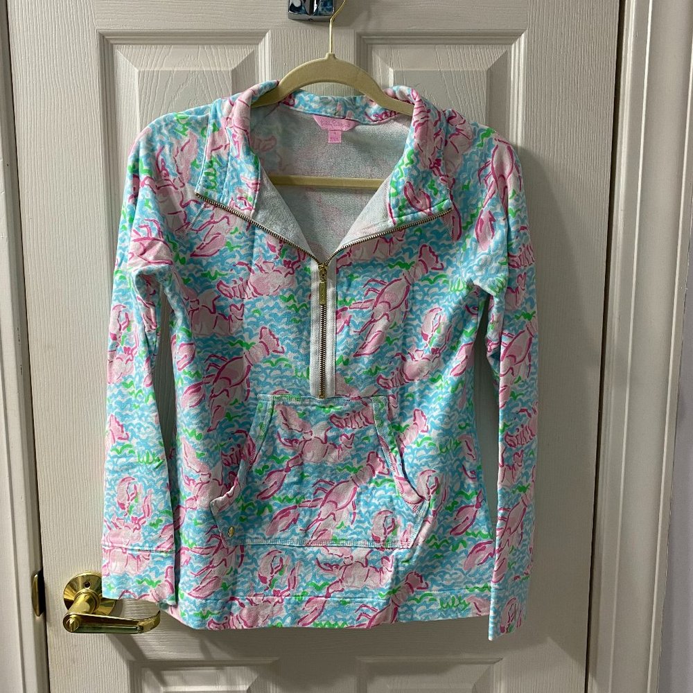Lilly Pulitzer Skipper Popover in Lobstah Roll